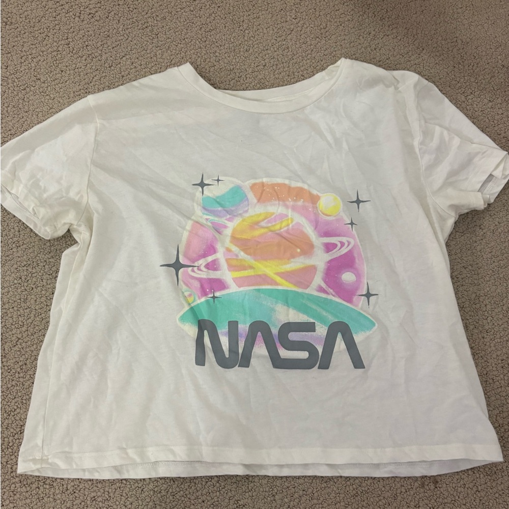 Grayson Threads White NASA Graphic Tee